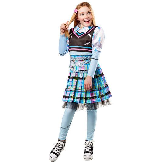 Frankie Stein Child Costume Monster High Deluxe 1