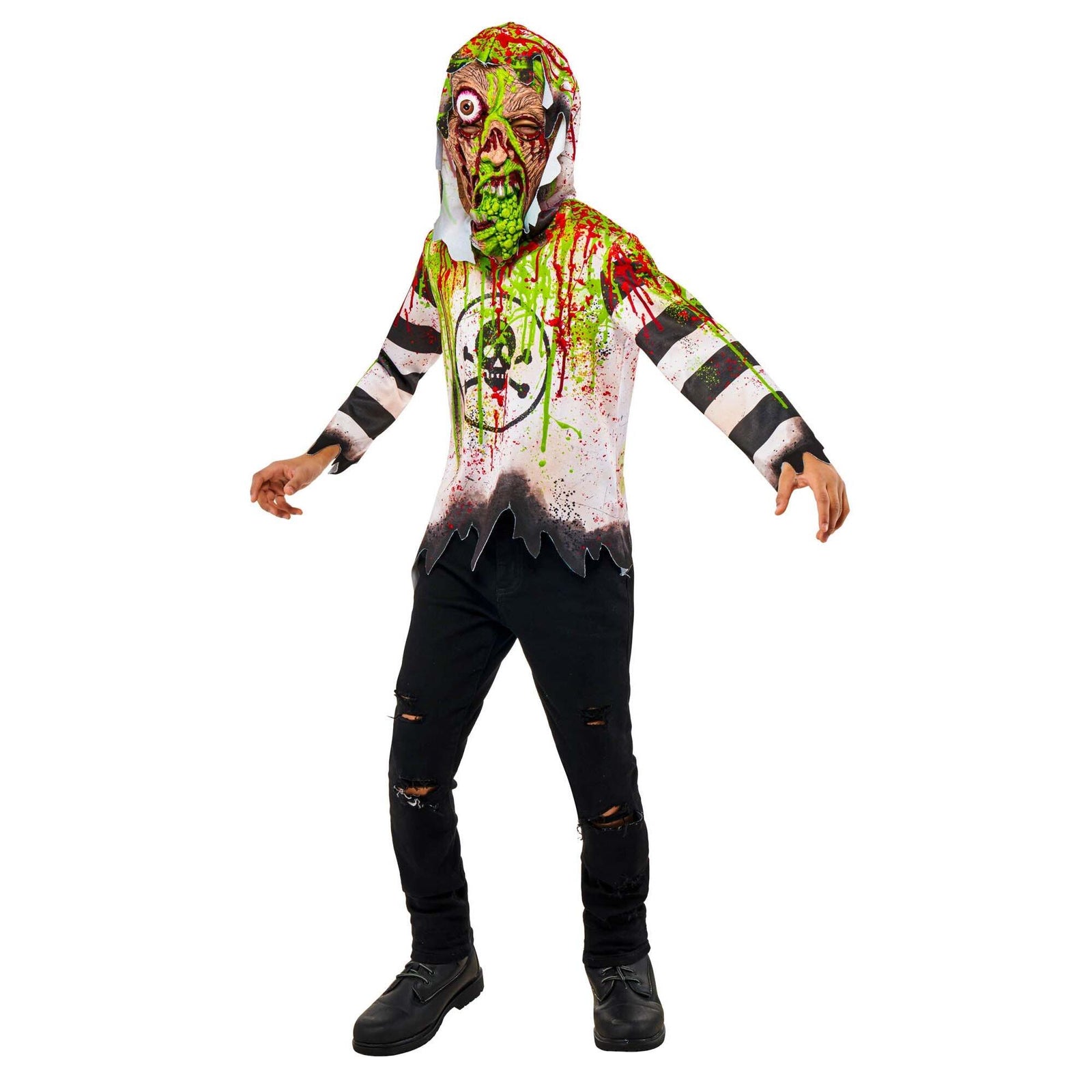 Toxic Kid Costume Mutant Dress Up 1
