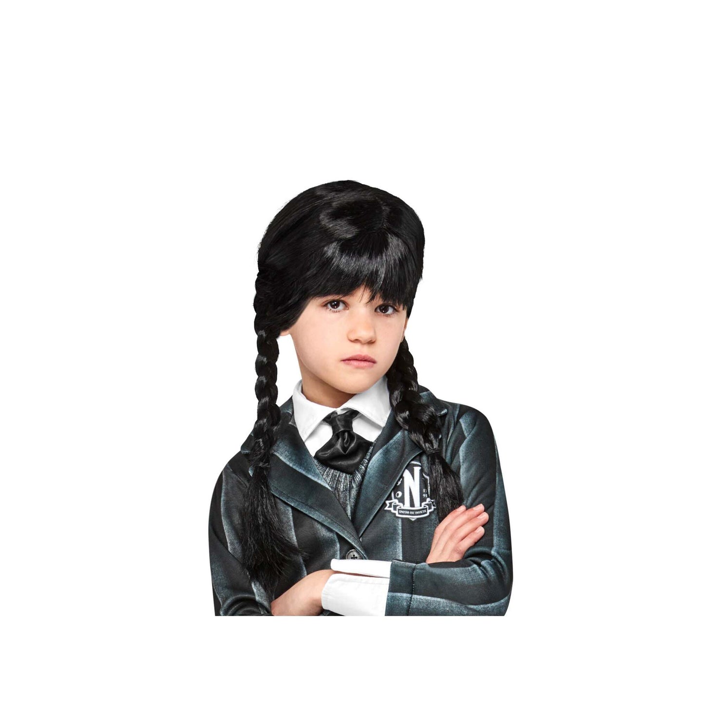 Wednesday Addams Child Wig 1