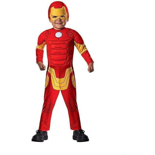 Marvel Classics Avengers Assemble Padded Muscle Chest Iron Man Costume for Toddlers