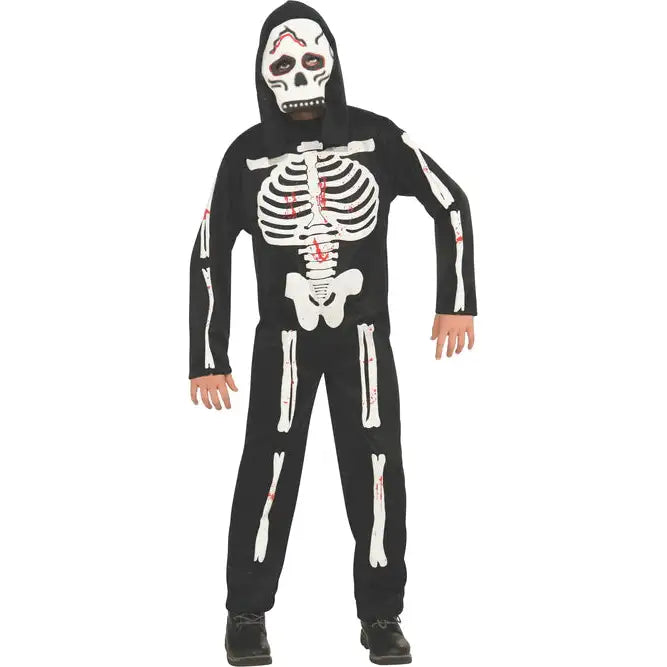 Skeleton Costume Kids Jumpsuit 1