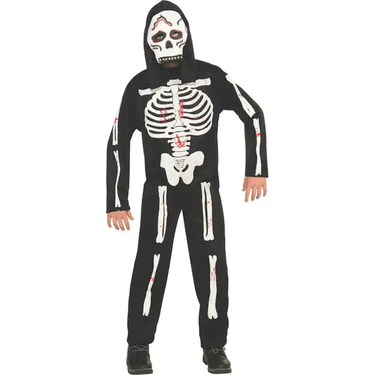 Skeleton Costume Kids Jumpsuit 1