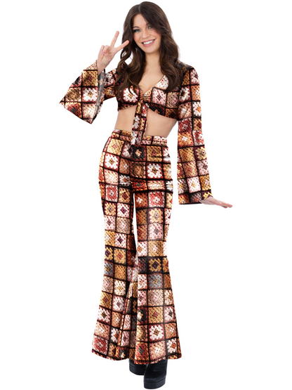 Fever 60s Vintage Crochet Costume 2