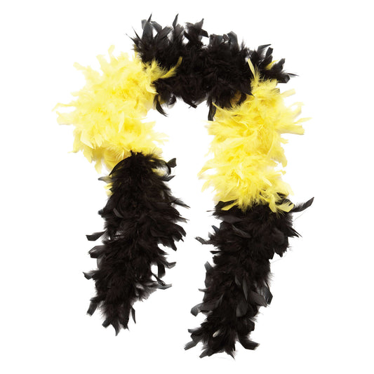 Bumble Bee Feather Boa 1