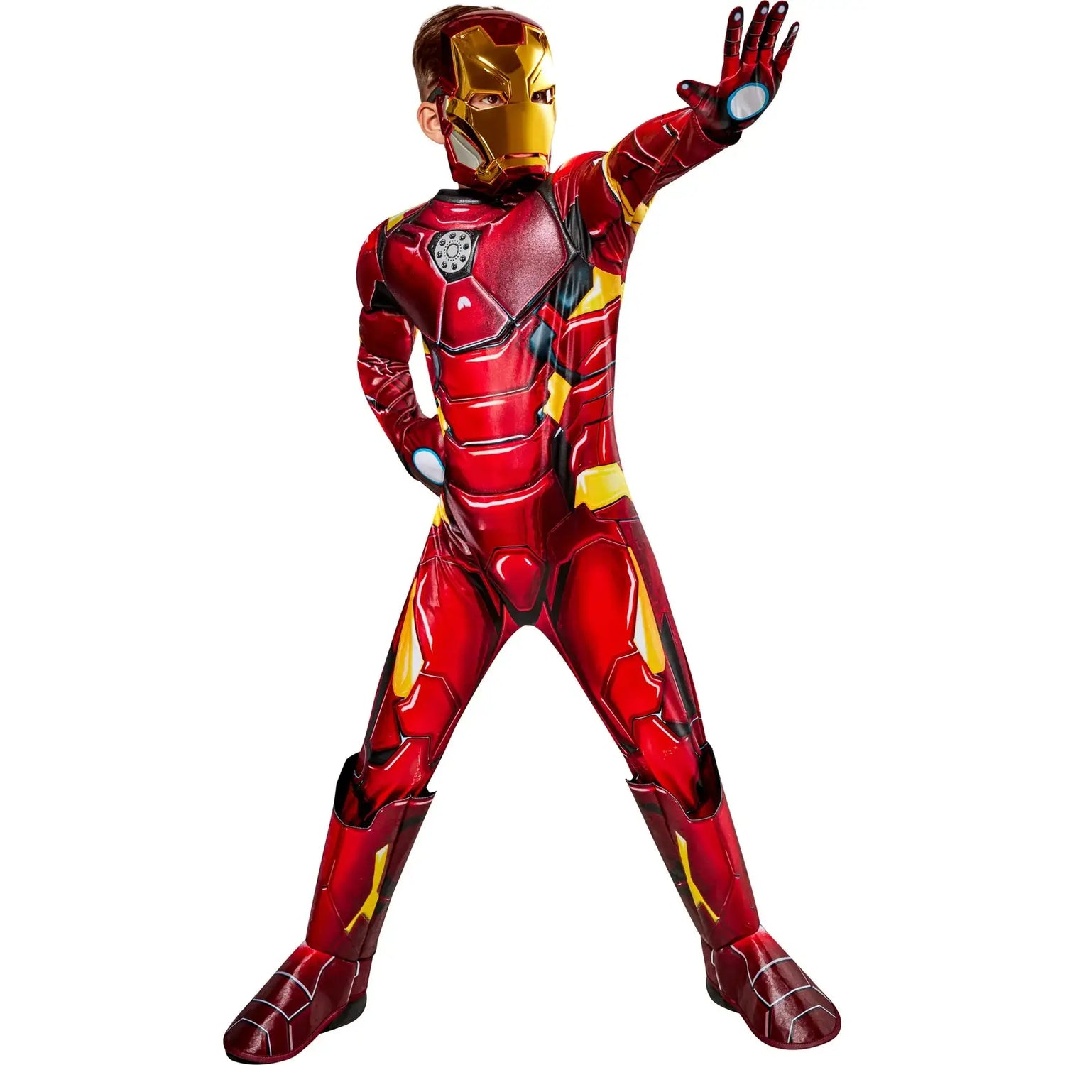 Iron Man Costume Kids Premium Edition 3D Arc Reactor 1