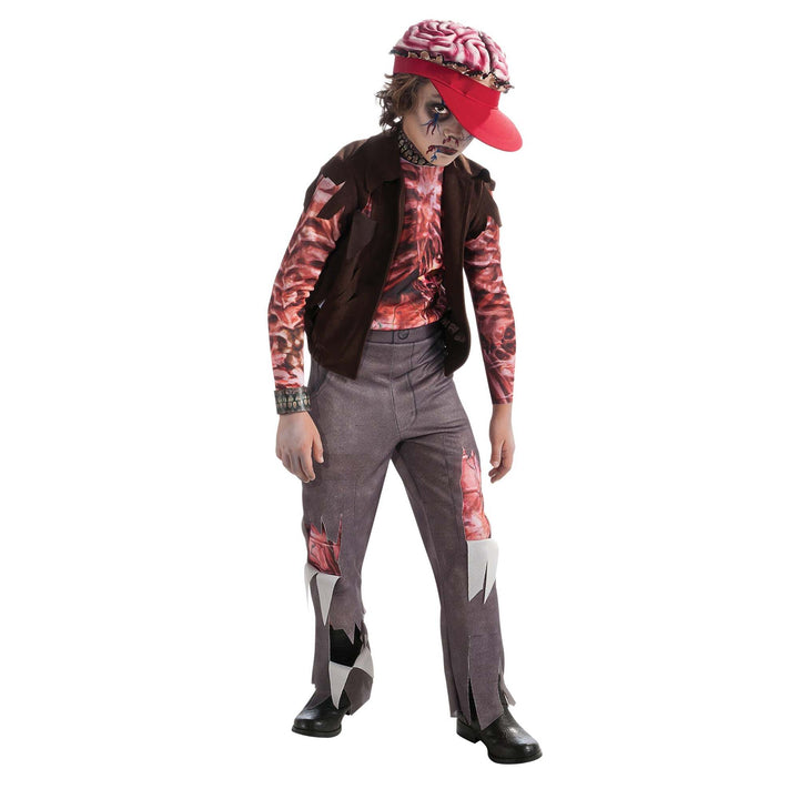 Zomboy Childrens Costume Zombie Punk Rocker 1