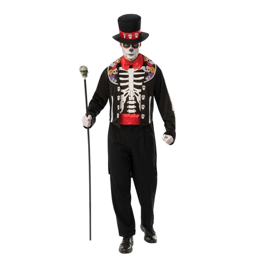 Day Of The Dead Man Costume 1