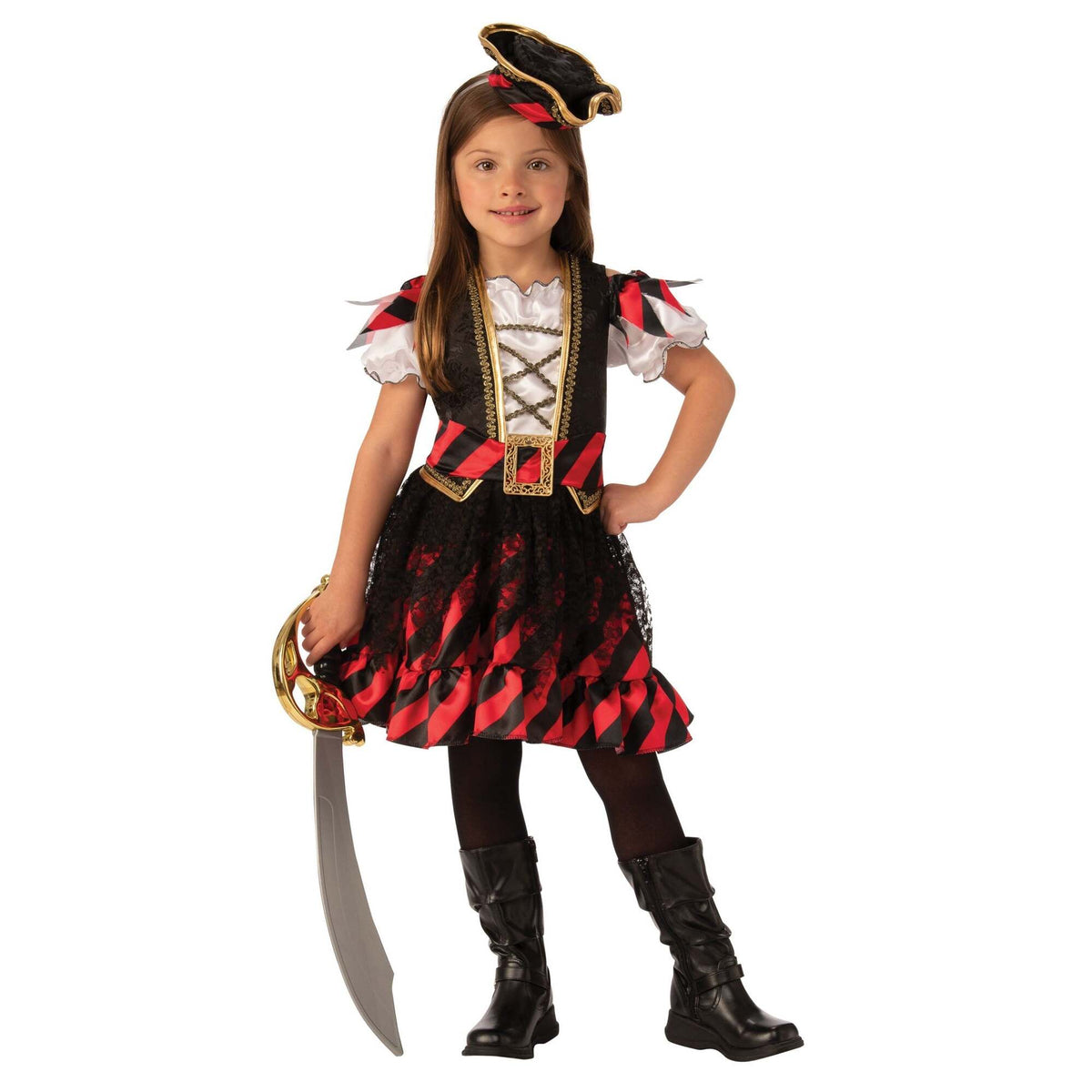 Pirate Costume Girls Dress 1