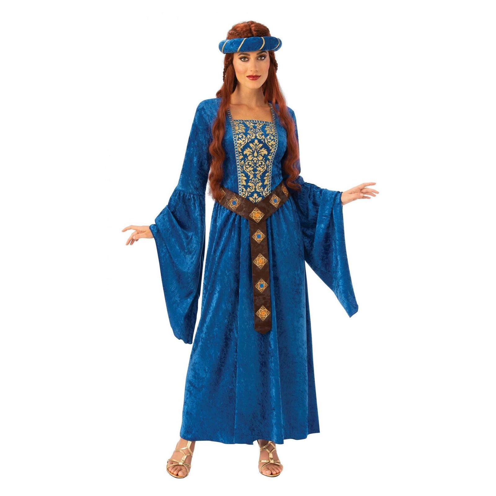 Medieval Maiden Juliet Womens Dress Up Costume 1