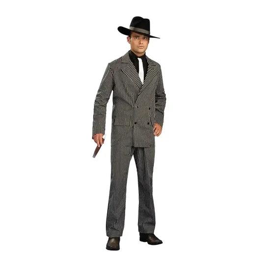 Gangster Striped Suit Costume 1