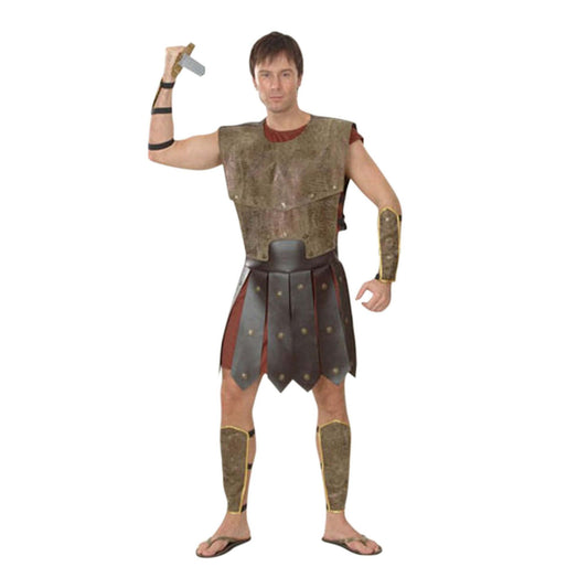 Warrior Man Costume Roman Guard Mens 1