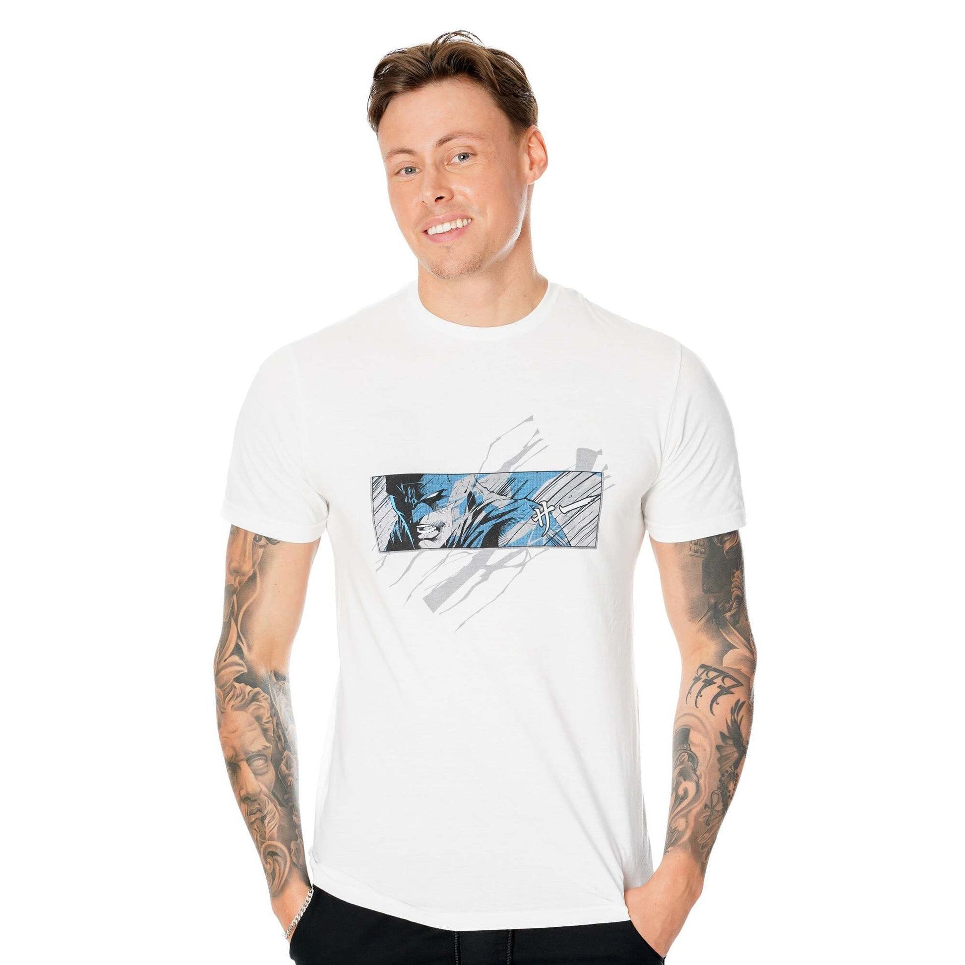 Batman Manga Rip T-Shirt 1