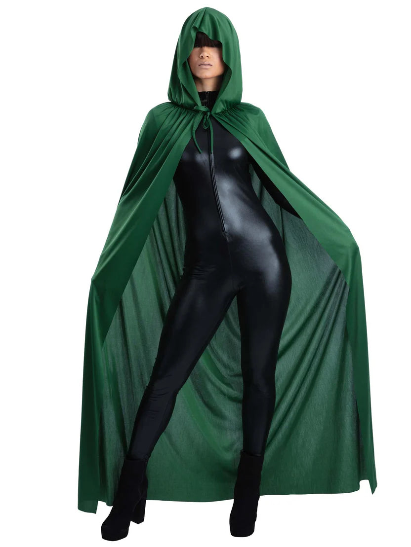 Green Hooded Cape Oversized Hood Dr Doom 1