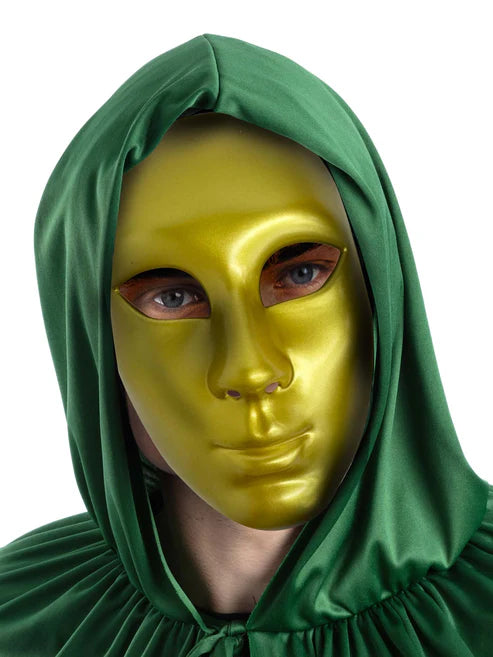 Gold Robot/Mime Masquerade Mask 1