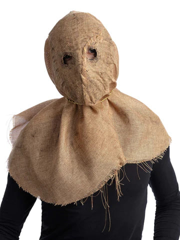 Burlap Hessian Scarecrow Sack Mask Scarecrow 1