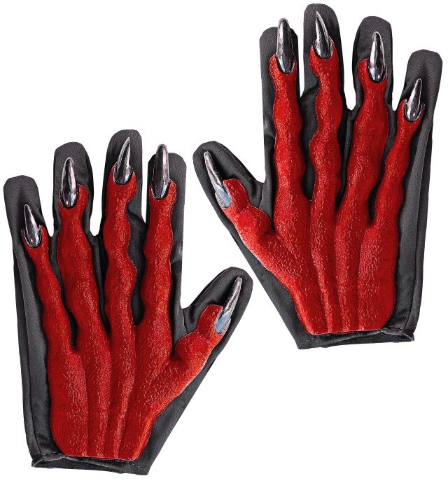 3D Devil Gloves