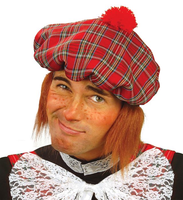 Scottish Hat With Hair