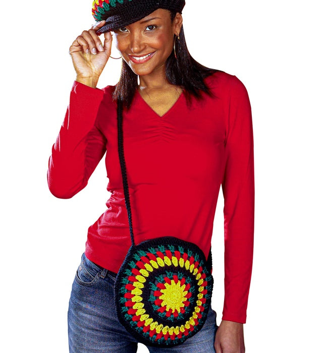 Crochet Reggae / Rasta Handbag