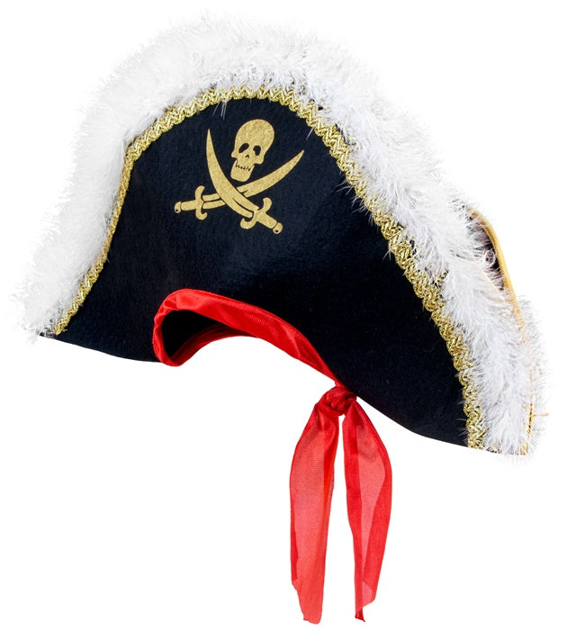 Deluxe Pirate Hat With Headband