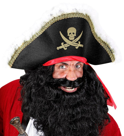 Deluxe Pirate Hat With Headband