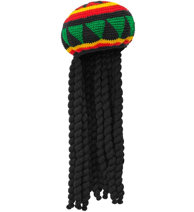 Rasta Tam With Extralong Dreadlocks