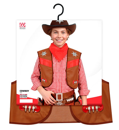 Cowboy - Brown  Vest 
