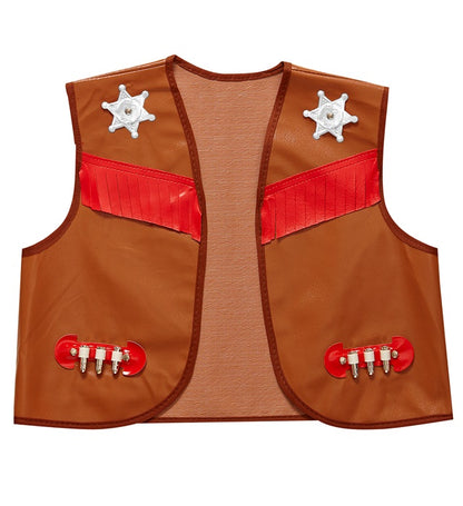 Cowboy - Brown  Vest 