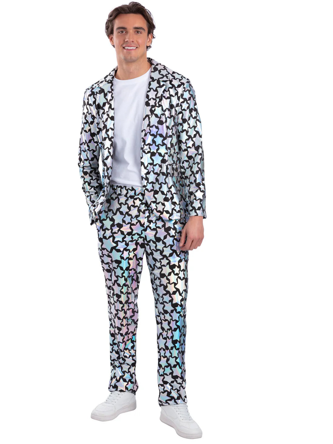 Star Gazer Jacket Holographic Iridescent