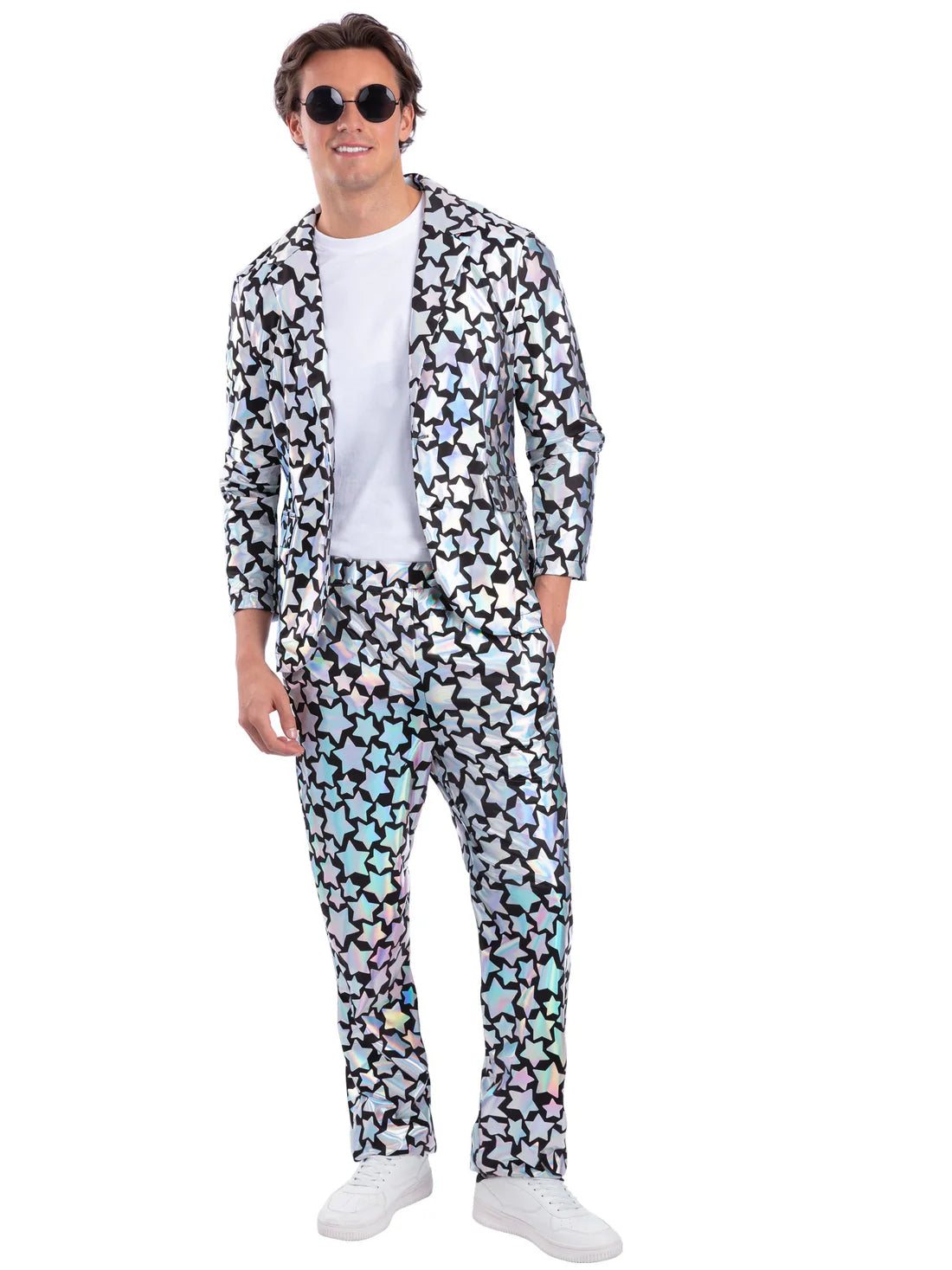Star Gazer Jacket Holographic Iridescent
