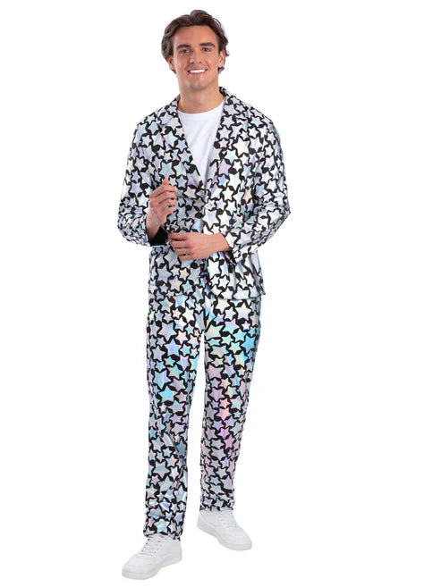 Star Gazer Jacket Holographic Iridescent