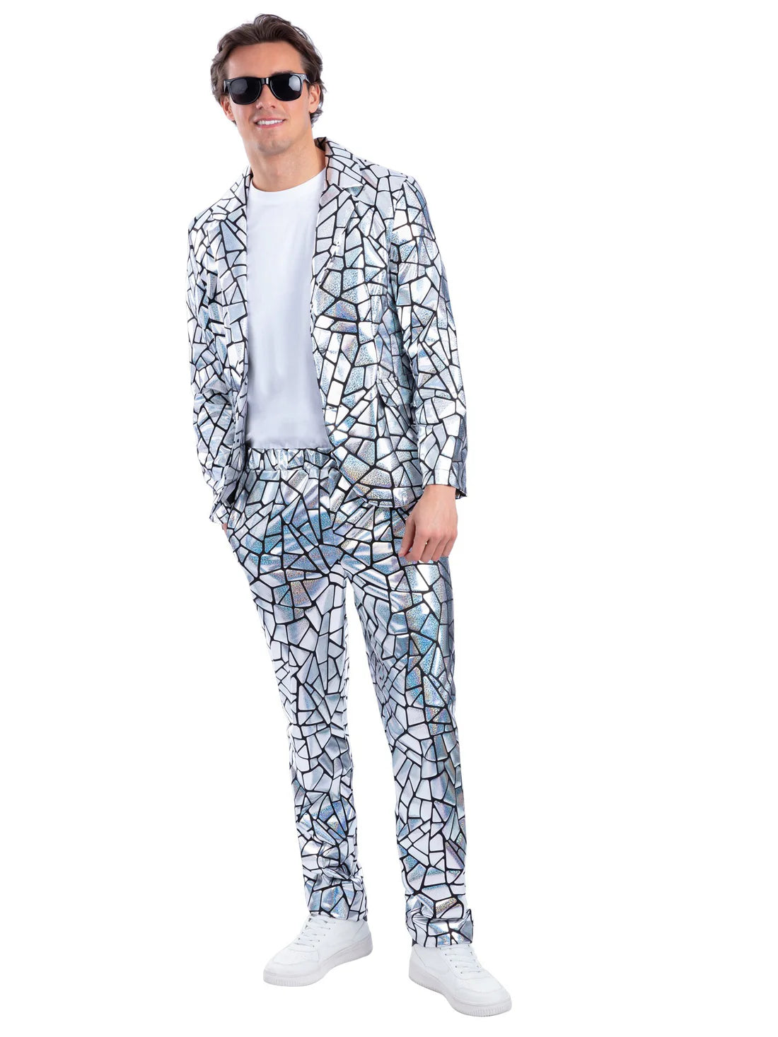 Mirror Mirror Jacket Holographic Iridescent