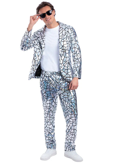 Mirror Mirror Jacket Holographic Iridescent