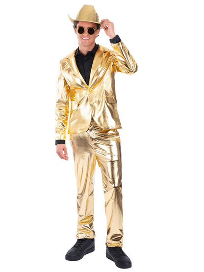 24 Carat Gold Jacket Metallic Gold