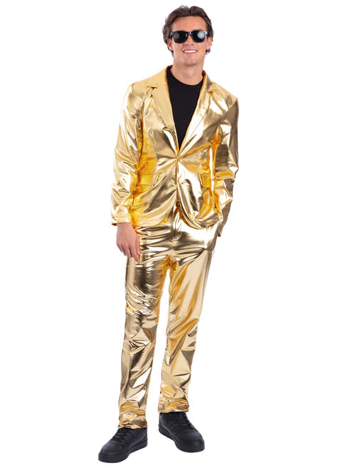 24 Carat Gold Jacket Metallic Gold