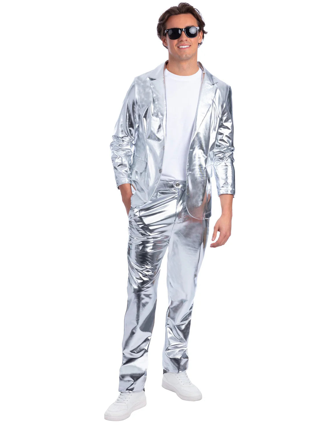 Sterling Silver Jacket Metallic Silver