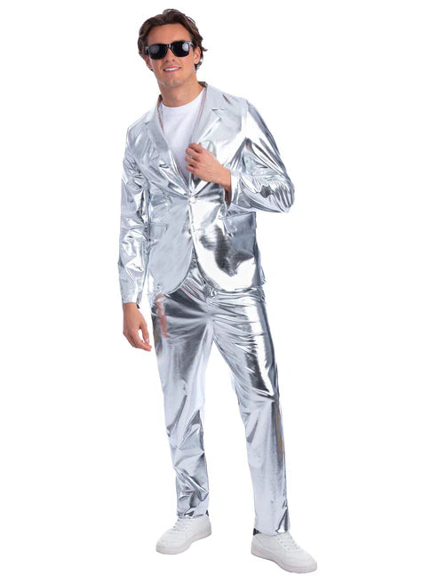 Sterling Silver Jacket Metallic Silver