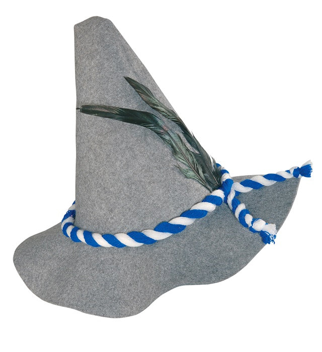Bavarian Hat With Feathers Thickfelt