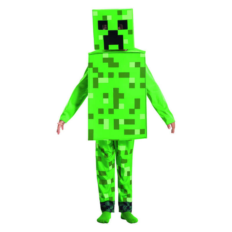 Minecraft Creeper Costume Child 1