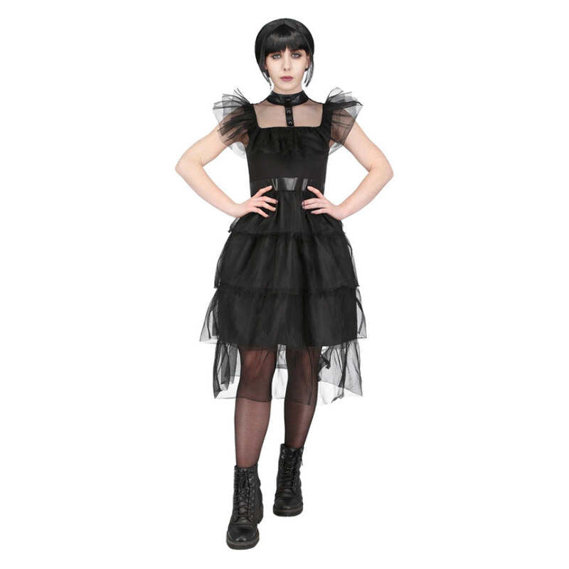 Adult Gothic Prom Costume 1
