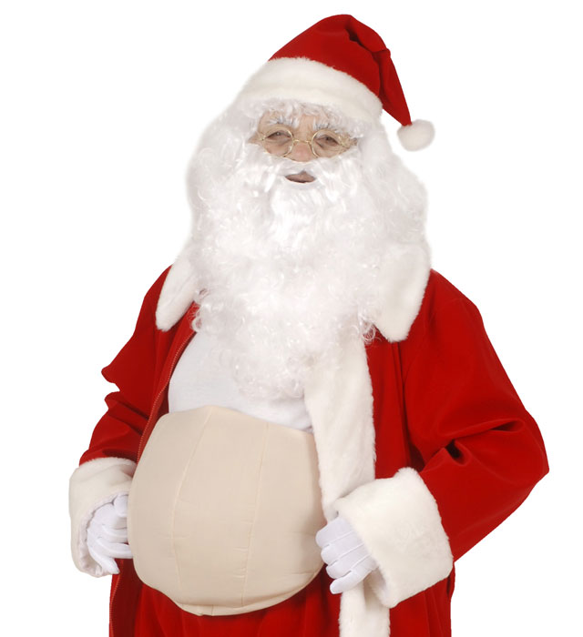 Belly Stuffer For Santa Claus, Fat Look, Pregnant Look, Beer Belly
