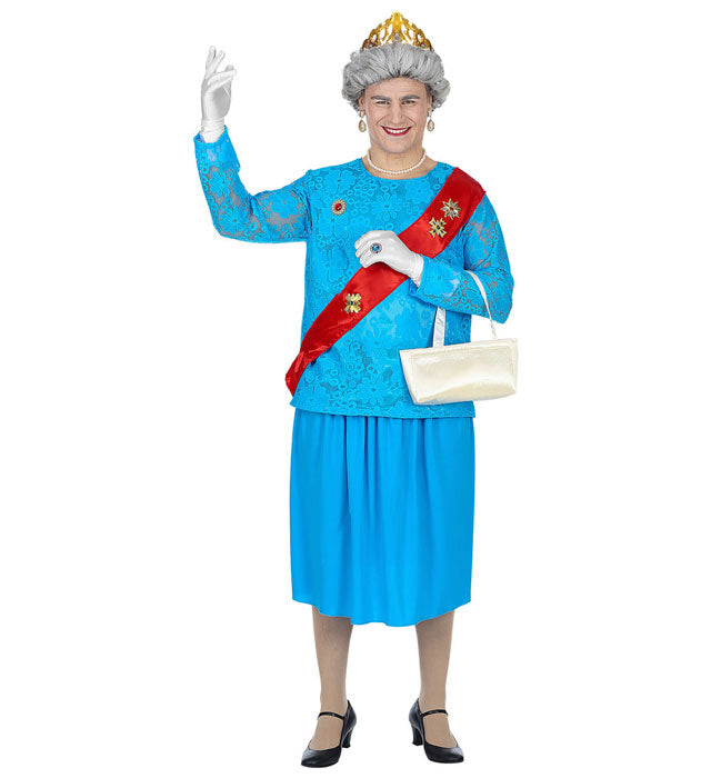 The Queen  Shirt, Skirt, Sash, Gloves, Crown, Handbag 