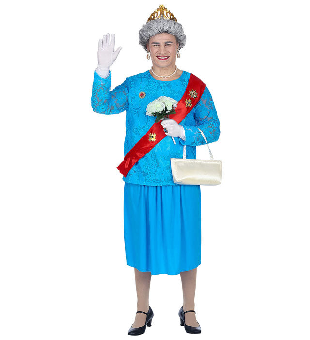 The Queen  Shirt, Skirt, Sash, Gloves, Crown, Handbag 