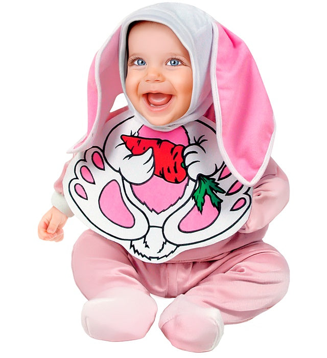 Bunny  Bonnet & Bib 