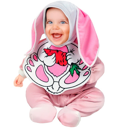 Bunny  Bonnet & Bib 