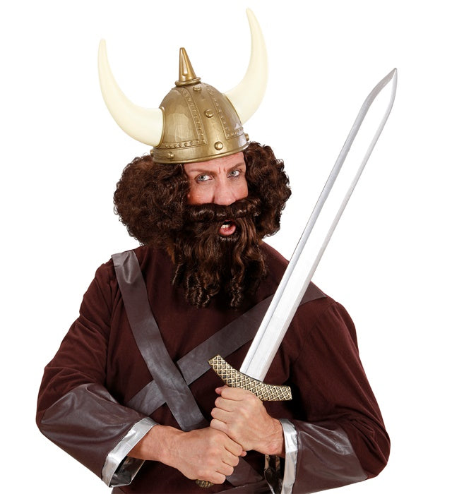 Crusader Sword Metallic - 86 Cm