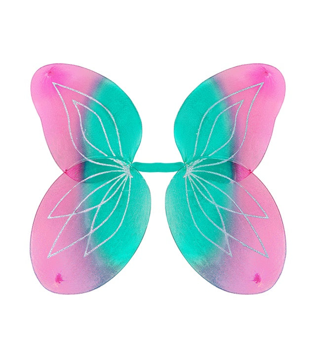 Azur & Pink  Wings 58X46 Cm