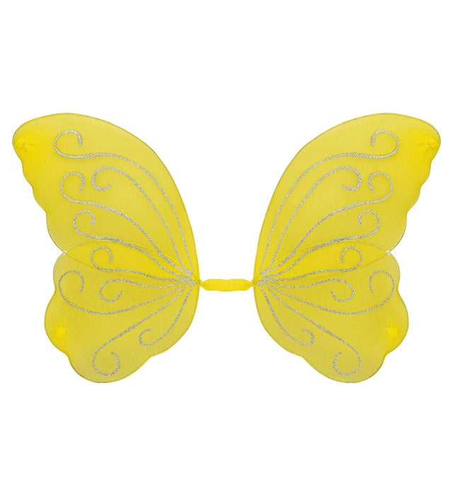 Yellow Butterfly  Wings 85X50 Cm
