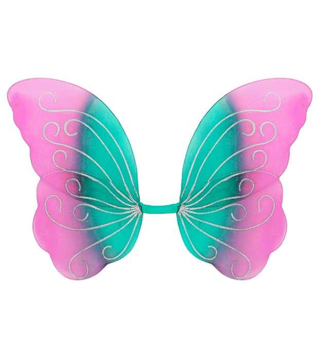 Azur-Purple-Pink Butterfly  Wings 85X50 Cm