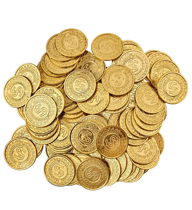 Set Of 100 Gold $ Coins