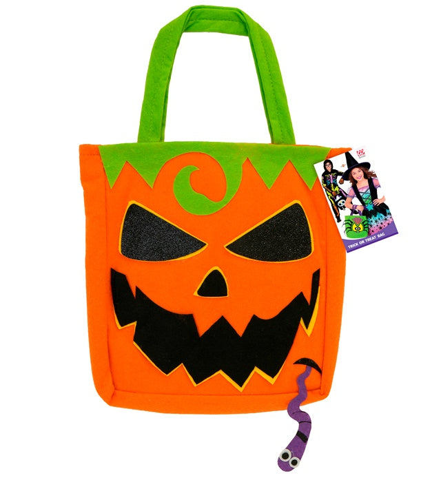 Bag Trick or Treat Pumpkin for Kids Image 2